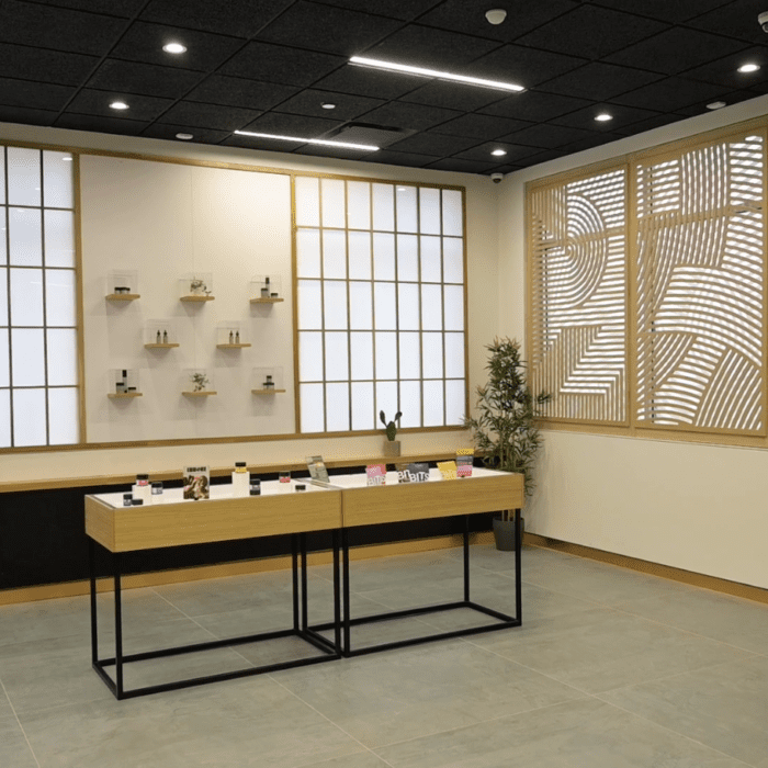 Zen Leaf millwork