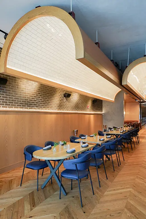 Gordon Ramsay restaurant millwork