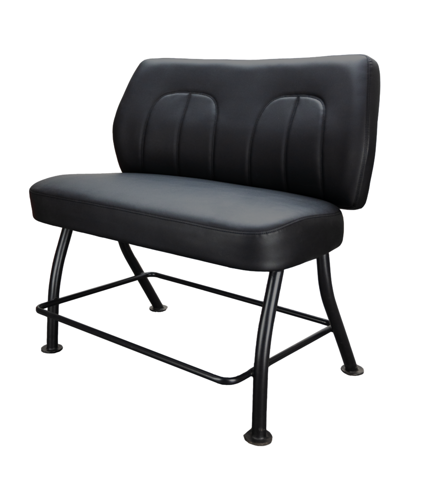 Luxe Double Wide Casino Chair - front angle