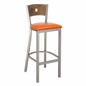 Tuffy - Wood Back Barstool