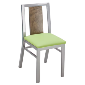 Ronda Vertical Wood Back Dining Chair