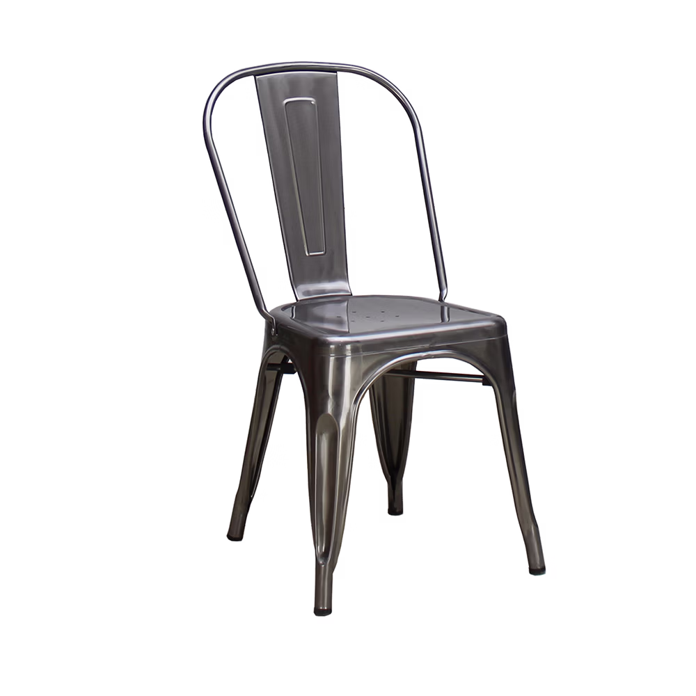 IN-800 Cast Tolix style side chair.