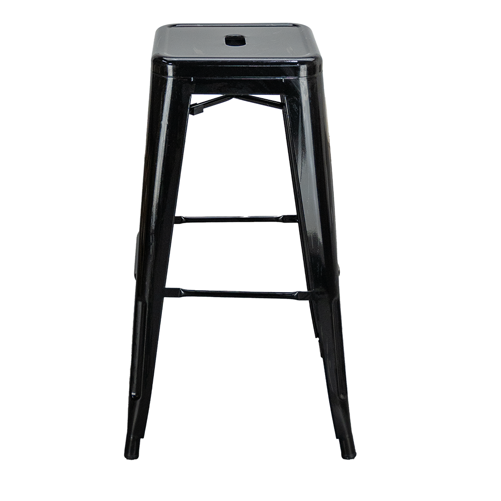Black Tolix Bar Stool
