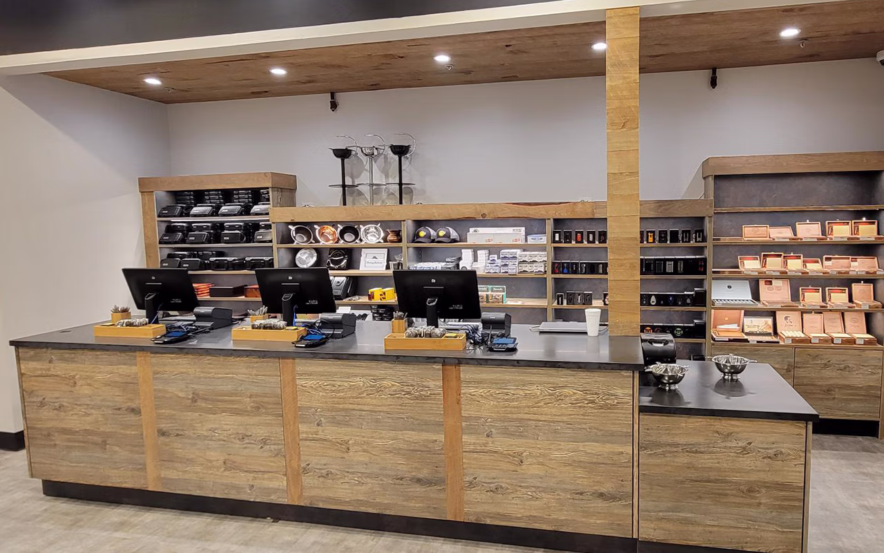 Cigar International POS area