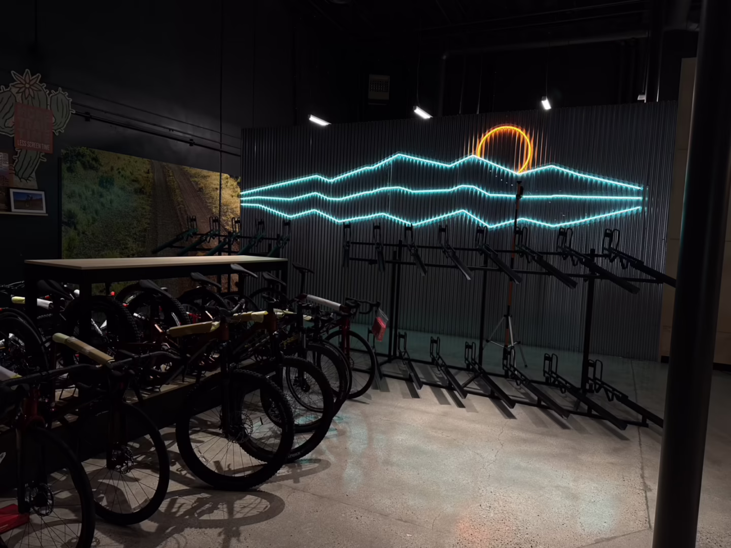 Trek Bikes Neon sign by SCI