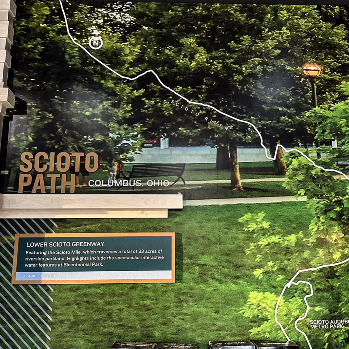 Trek Bikes graphic wall by SCI